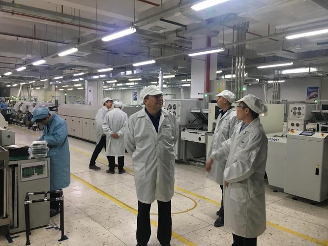产品品质把控,智能机器人等生产环节,共同探讨未来信息产业发展合作